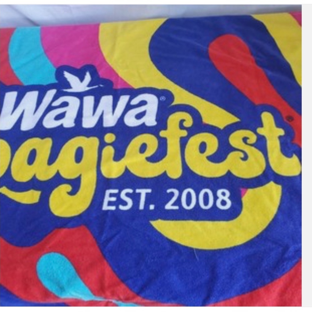 Wawa Hoagiefest beach towel